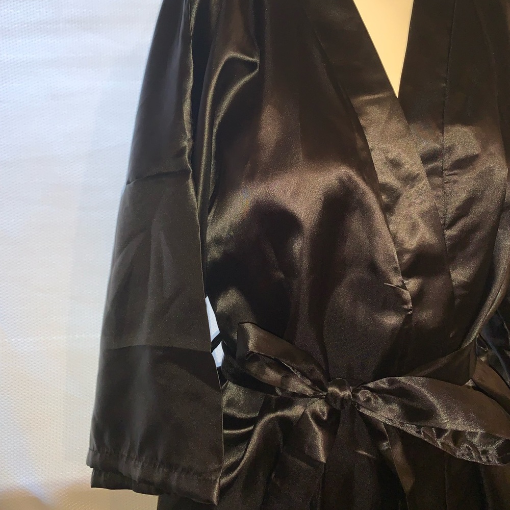 Bride Silk Wedding Robe - Picture 6 of 6